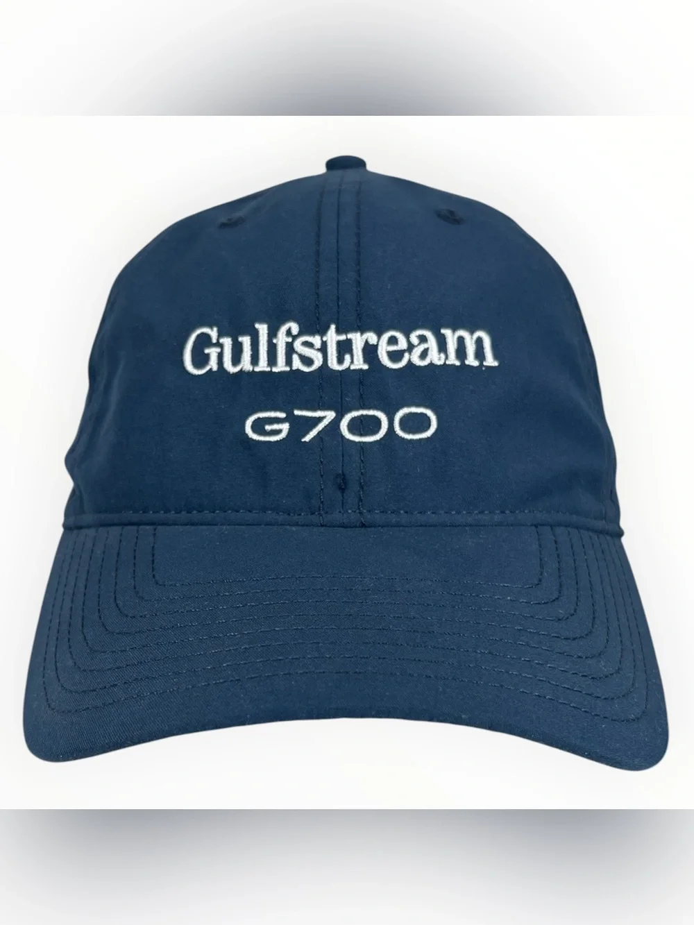 Gulfstream G700 Hat Navy Blue Embroidered Aviation Aircraft Adjustable Cap OSFM